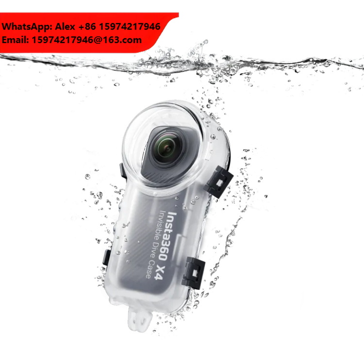 Insta360 Camera X4 - Insta360 X4 Invisible Dive Case Desain