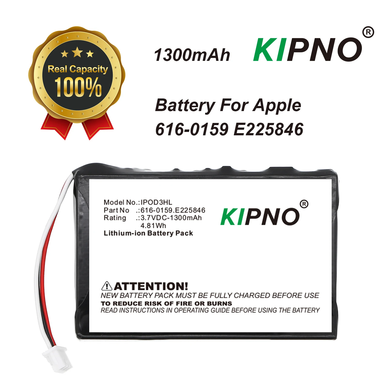 Phone Battery Replacement - Baterai KIPNO untuk IPod 3 3G