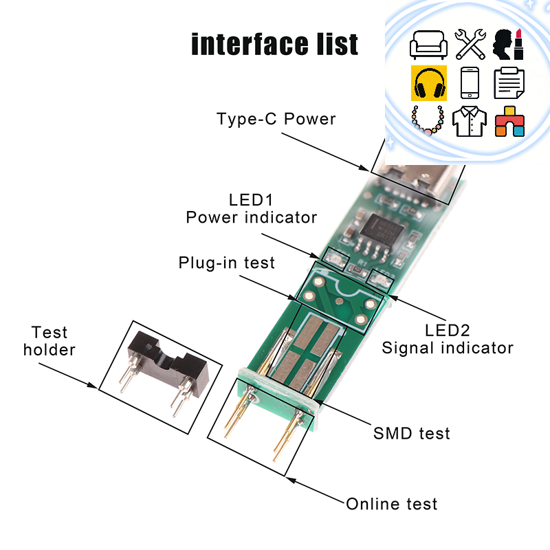 Electronics Repair Online - Alat Uji Optocoupler V5.0, Alat Deteksi
