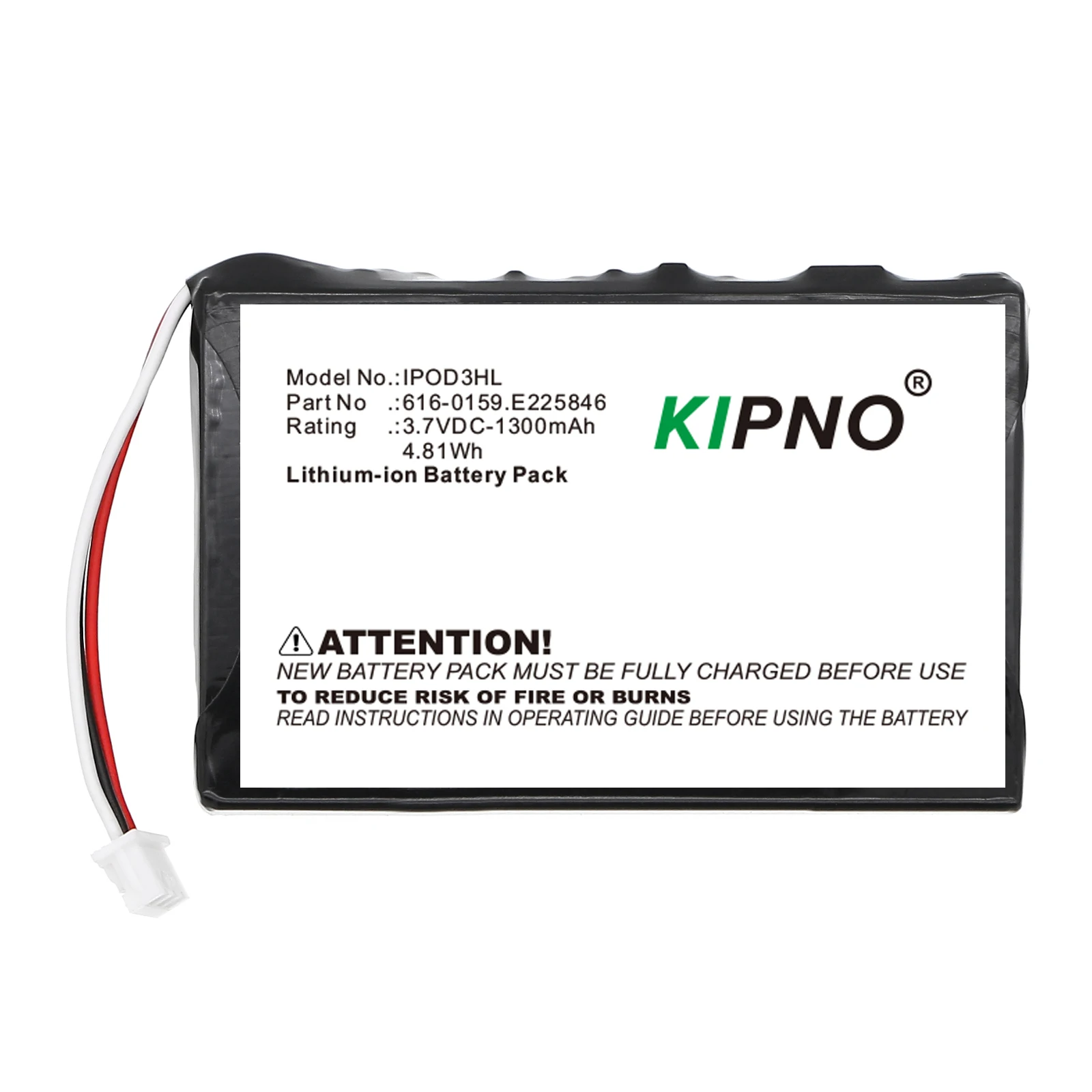 Baterai KIPNO untuk IPod 3 3G  - Phone Battery Replacement ulasan dan harga