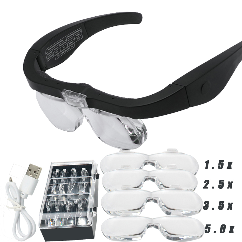 Kaca Pembesar Kaca Pembesar 1, - Electronics Repair Glasses ulasan dan harga