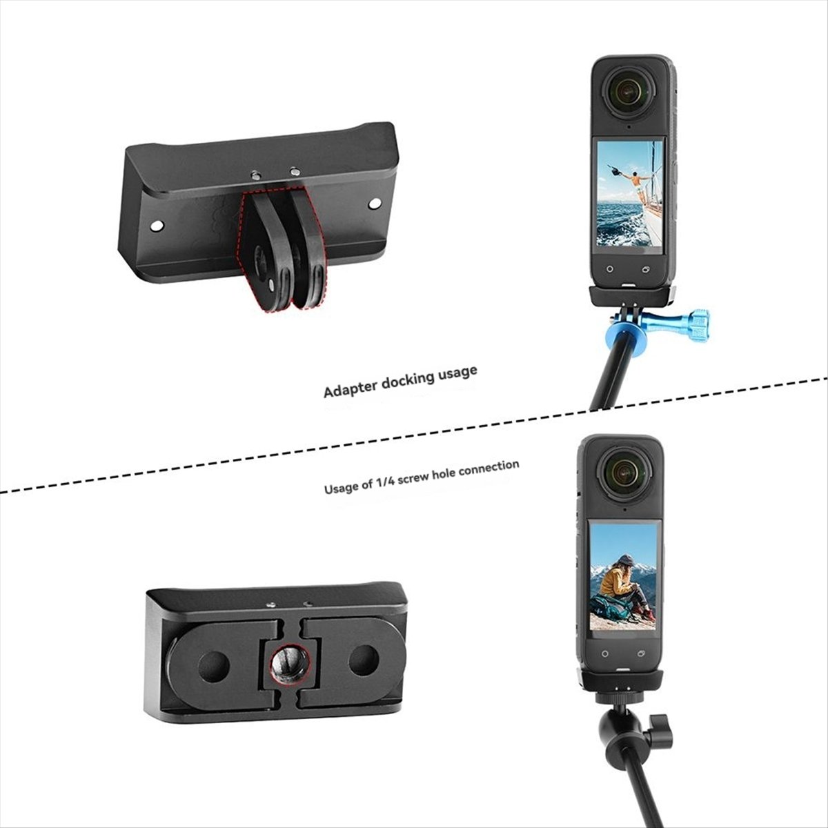 Adaptor A73T untuk Kamera Inst - Insta360 Camera X4 ulasan dan harga