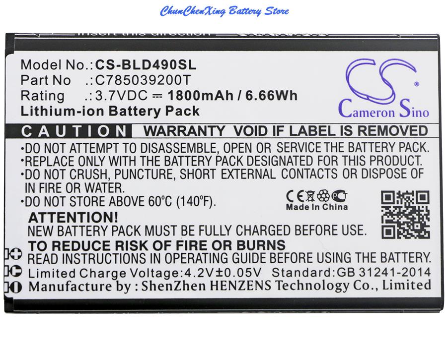 Baterai Pengganti 1800mAh C785 - Phone Battery Replacement ulasan dan harga