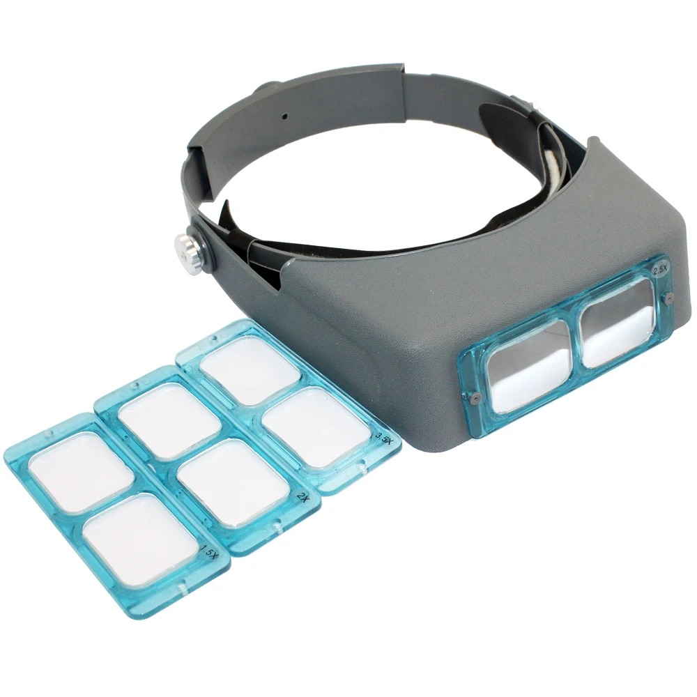 Kaca Pembesar Ikat Kepala Prof - Electronics Repair Glasses ulasan dan harga