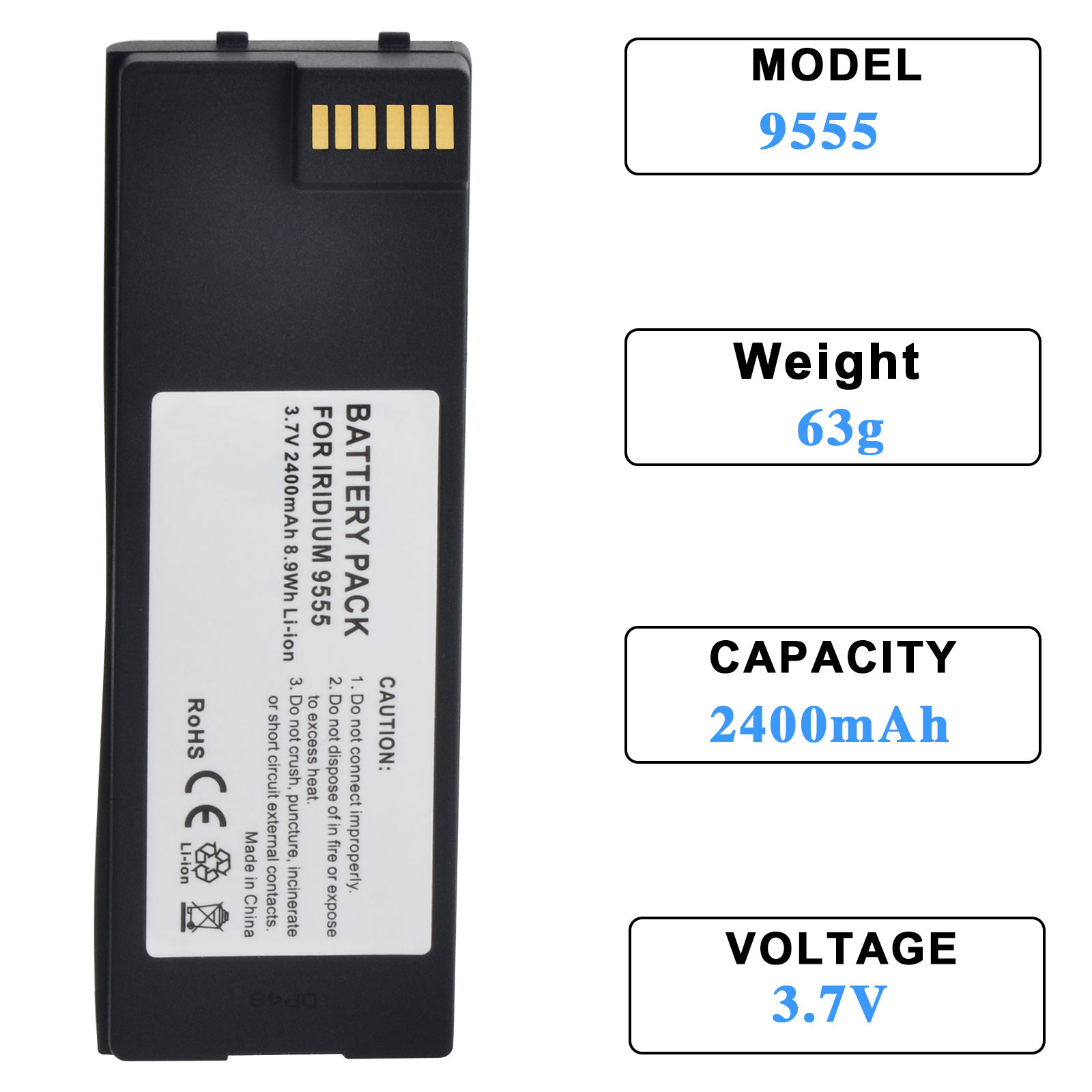 Baterai Telepon Satelit BAT208 - Phone Battery Replacement ulasan dan harga